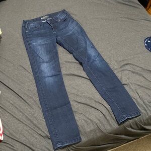 Dark Blue Wash Skinny Silver Jeans
